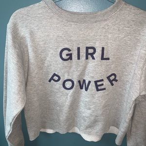 Brandy Melville Girl Power Sweatshirt